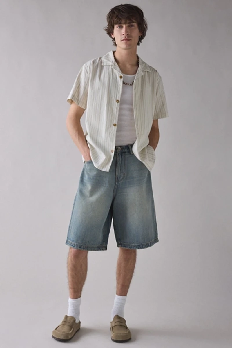 Rhythm Vacation Stripe Short Sleeve Shirt