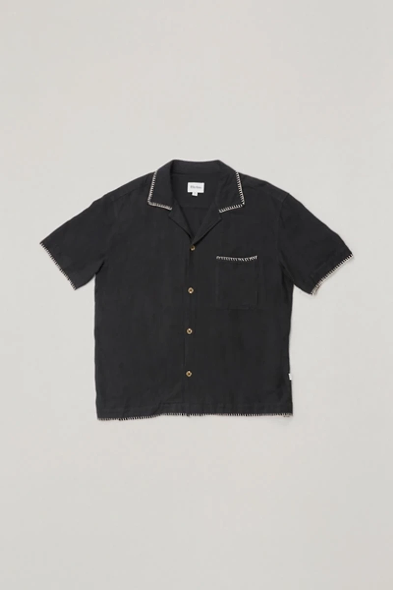 Rhythm Whip Stitch Trim Relaxed Fit Shirt