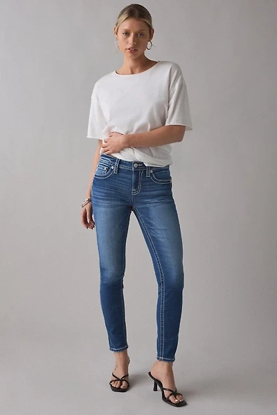 Miss Me Embellished Low-Rise Skinny Jean
