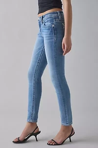 Miss Me Embellished Low-Rise Skinny Jean