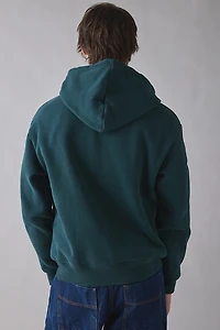 Rhythm Logo Applique Fleece Hoodie Sweatshirt