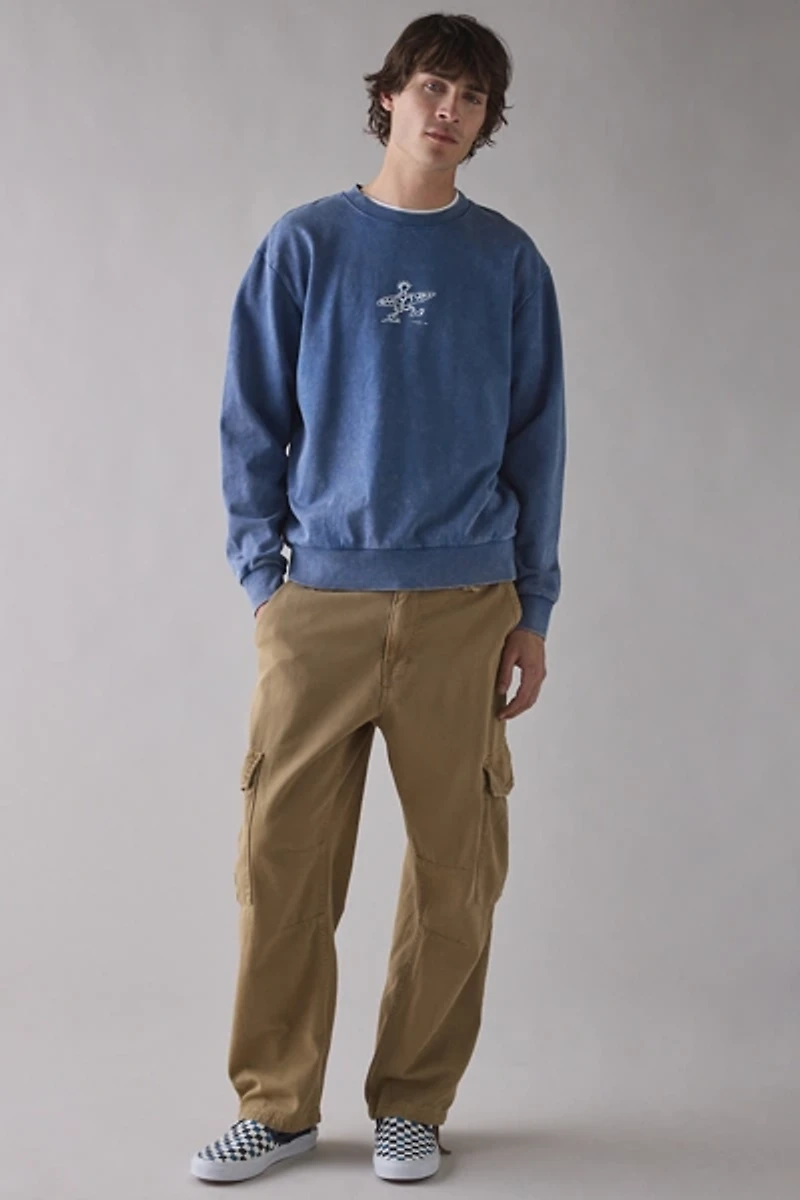 Rhythm Drifter Salt Wash Crew Neck Sweatshirt