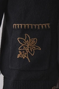 Rhythm Whip Stitch Button-Down Cardigan