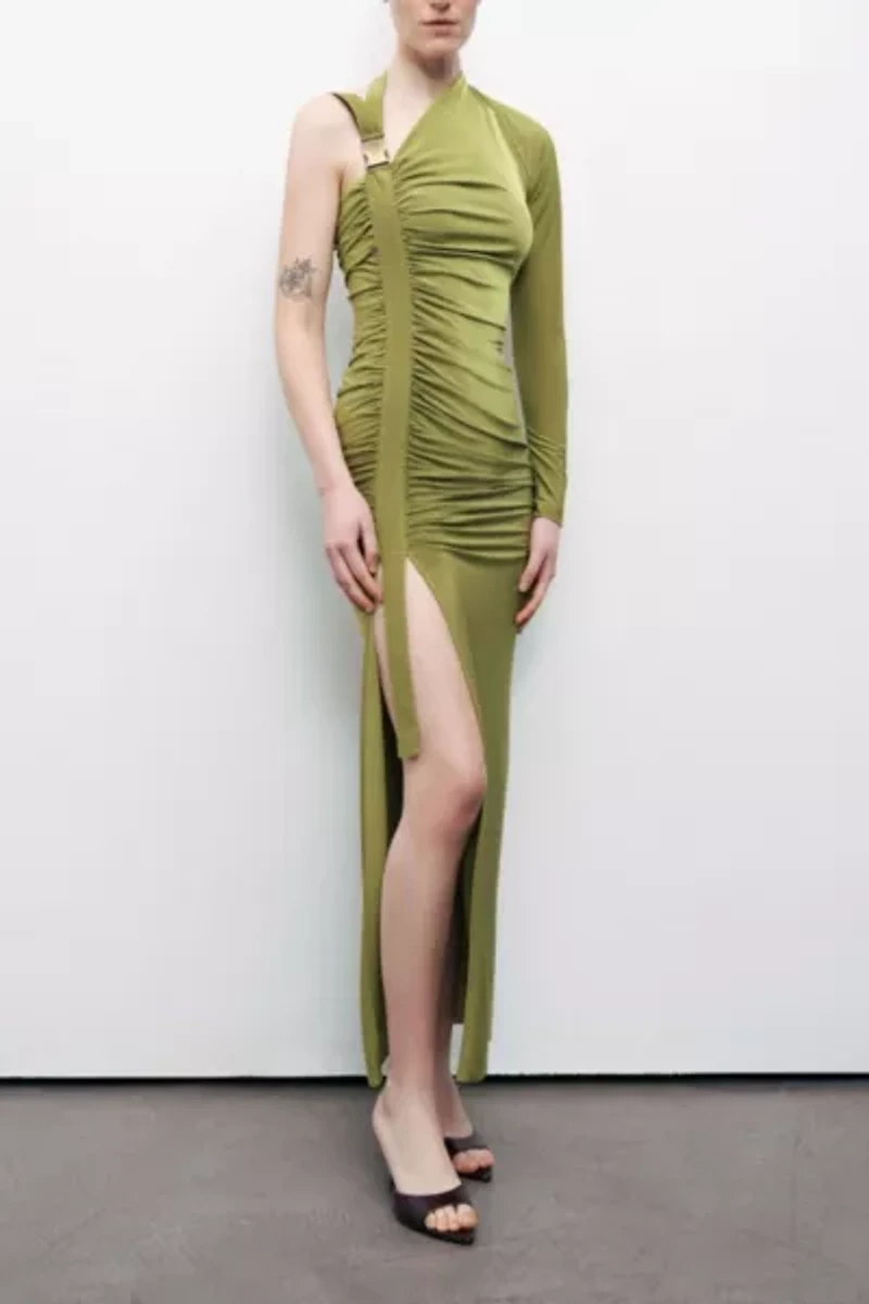 Nocturne One Shoulder Maxi Dress