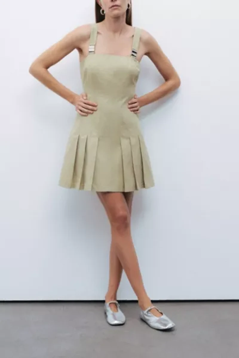 Nocturne Pleated Mini Dress