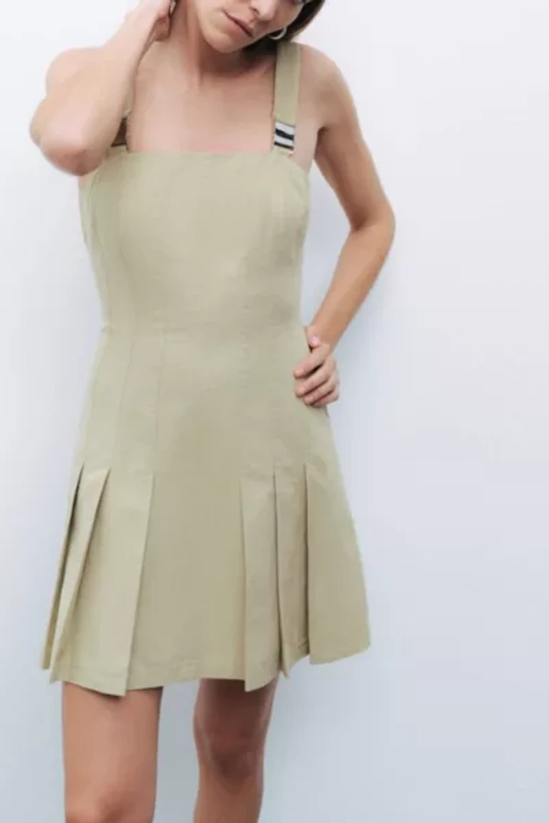 Nocturne Pleated Mini Dress