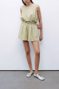 Nocturne Cargo High Waisted Shorts