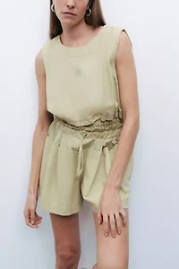 Nocturne Cargo High Waisted Shorts