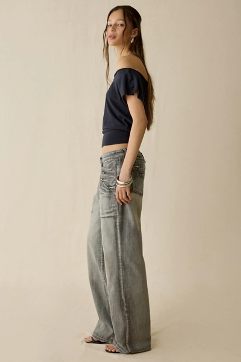 Jaded London Hunter Loose Straight Leg Jean