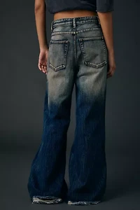 Jaded London Vortex Low-Rise Baggy Flare Jean