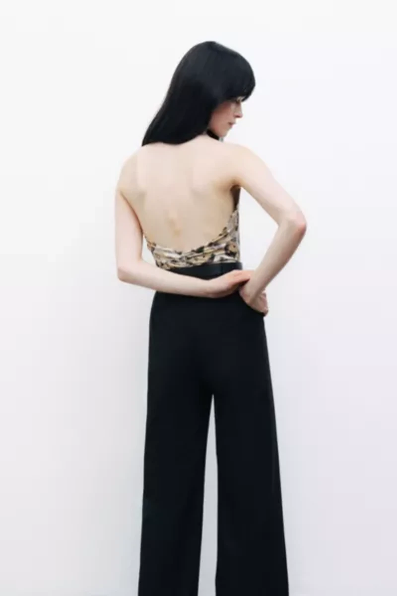 Nocturne Halter Neck Bodysuit