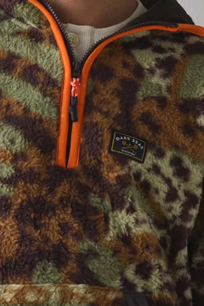 Dark Seas Glendora Fleece Pullover Jacket