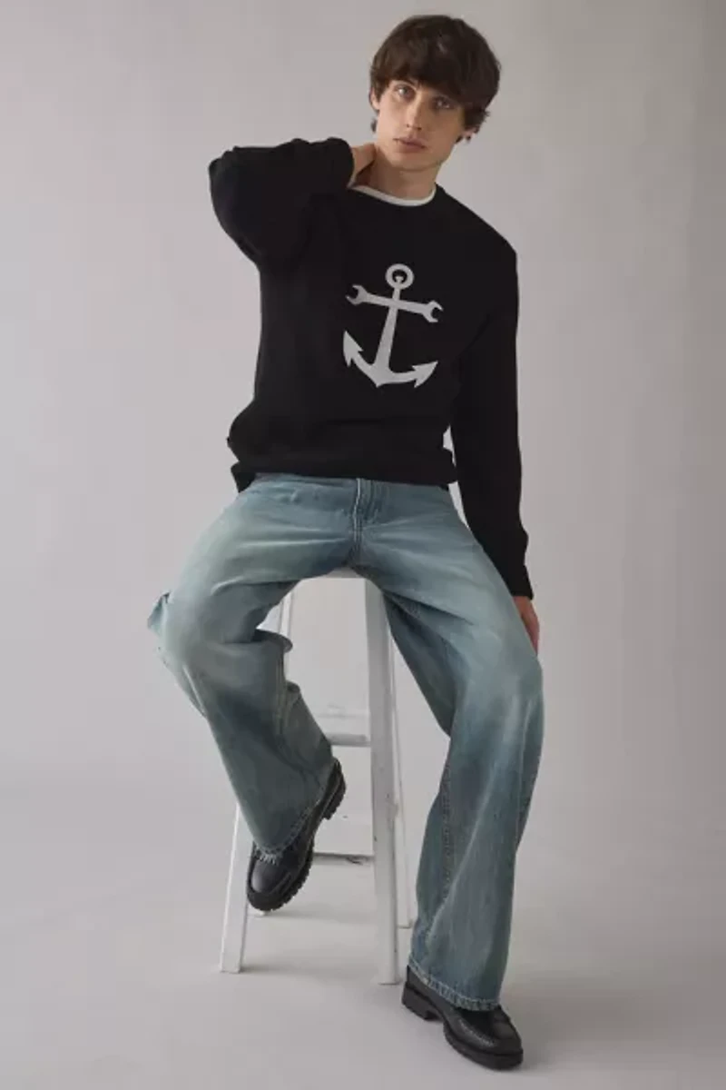 Dark Seas Spanner Crew Neck Sweater