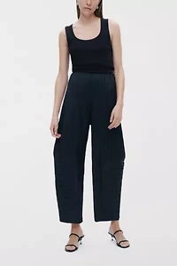 Nocturne Crinkle Barrel Leg Pant