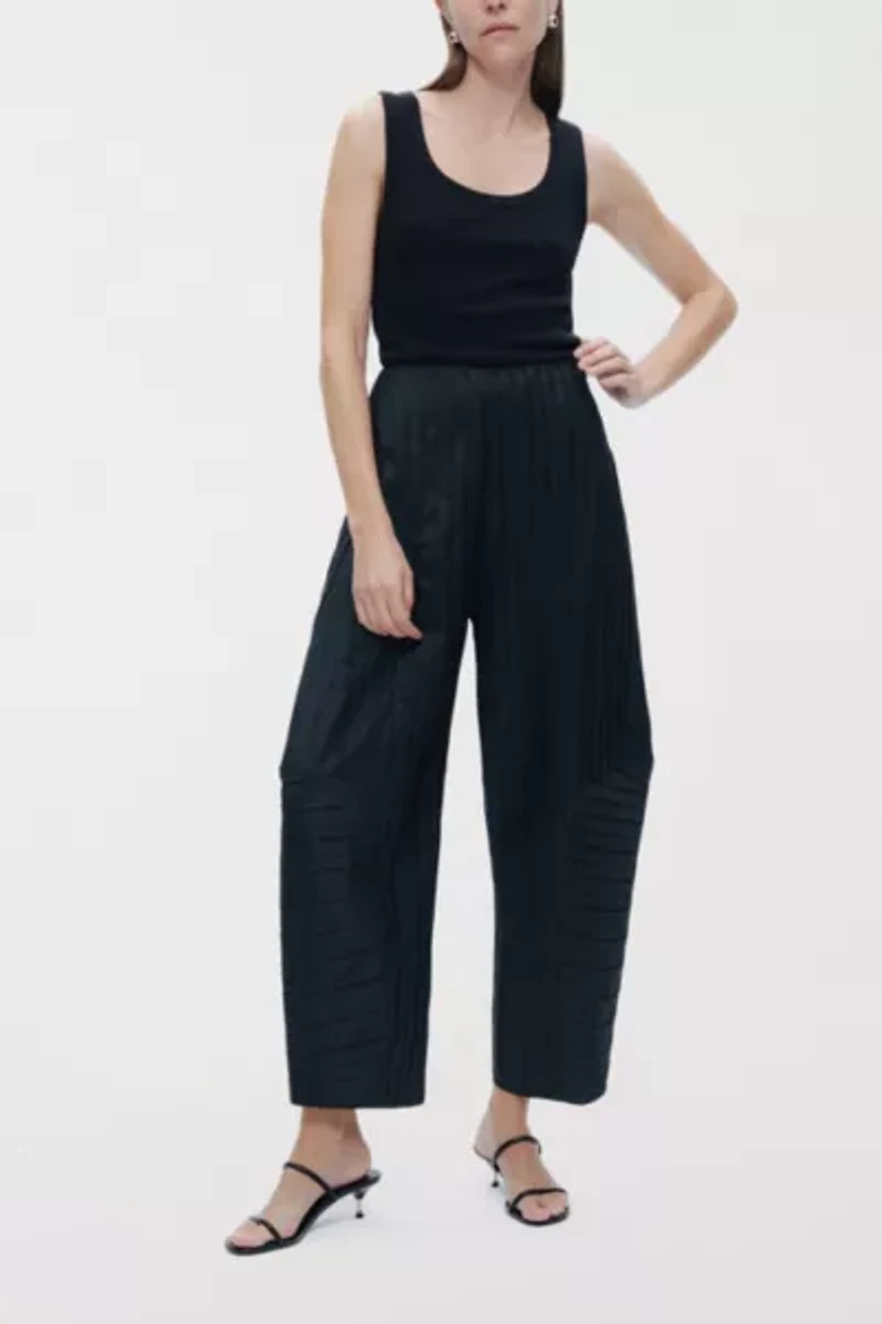 Nocturne Crinkle Barrel Leg Pant