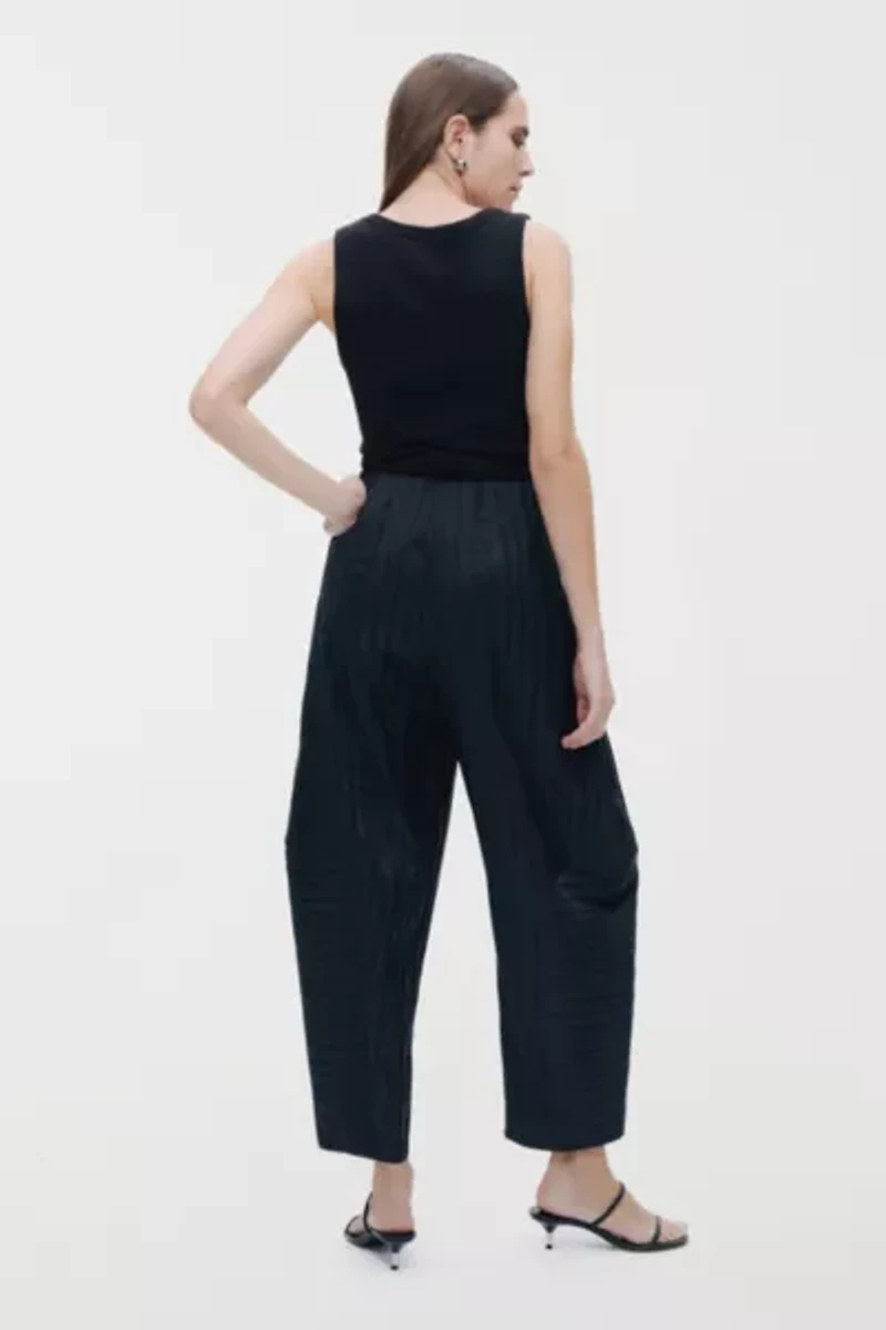 Nocturne Crinkle Barrel Leg Pant