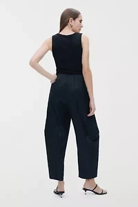 Nocturne Crinkle Barrel Leg Pant