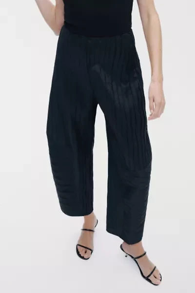 Nocturne Crinkle Barrel Leg Pant
