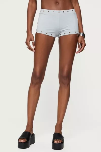Edikted Neriah Grommet Micro Shorts