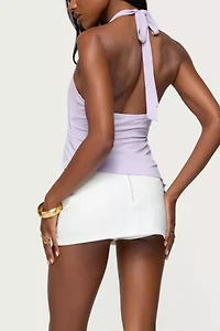 Edikted Arian Starfish Asymmetric Halter Top