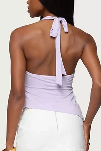 Edikted Arian Starfish Asymmetric Halter Top