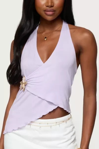 Edikted Arian Starfish Asymmetric Halter Top