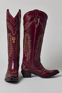 Frye Sacha Feather Deco Cowboy Boot