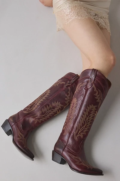 Frye Sacha Feather Deco Cowboy Boot