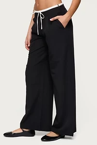 Edikted Peekaboo Drawstring Pants