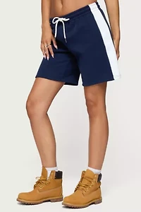 Edikted Contrast Bermuda Shorts