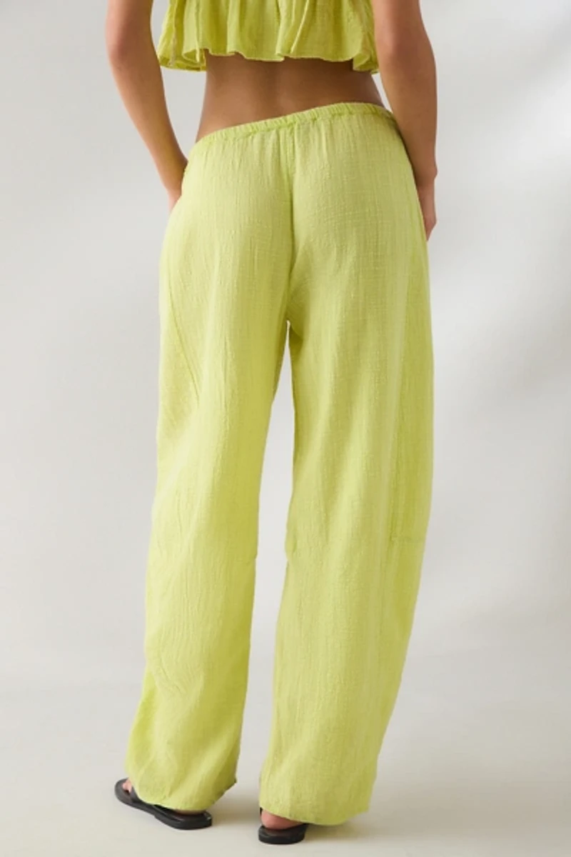 Out From Under Golden Hour Low-Rise Barrel Leg Pants