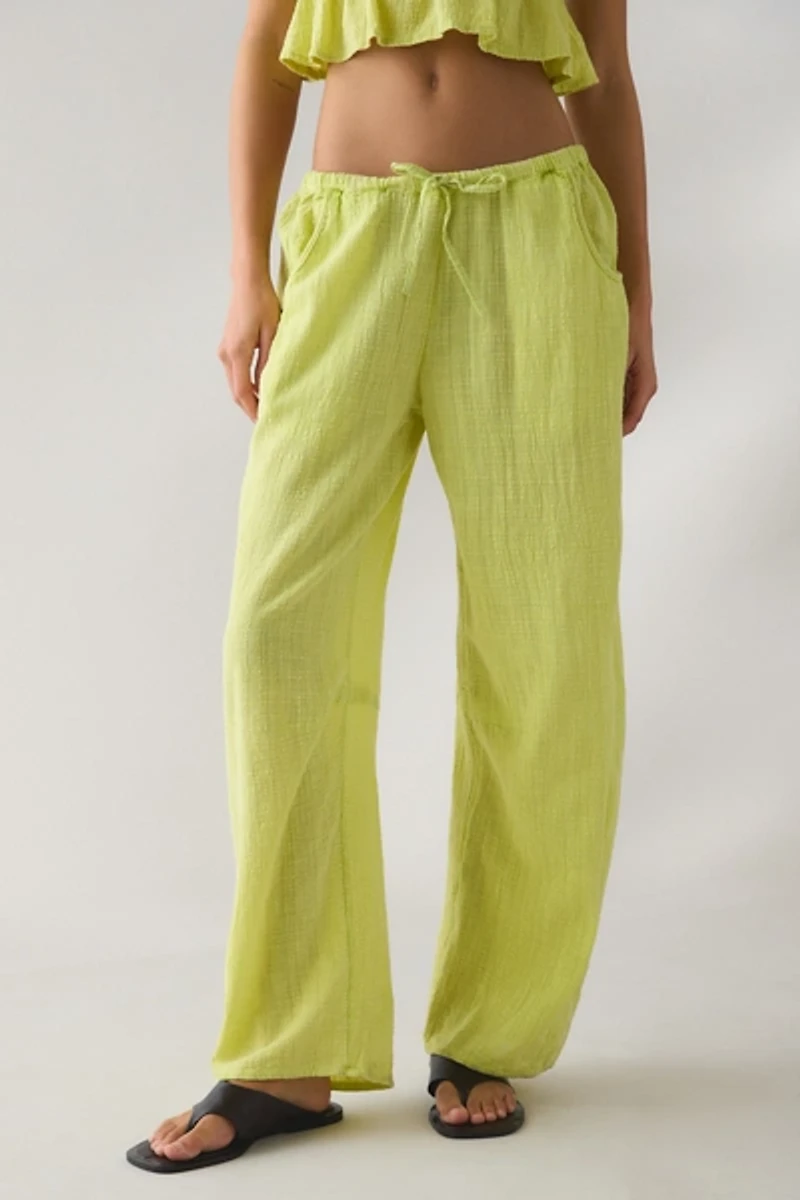 Out From Under Golden Hour Low-Rise Barrel Leg Pants