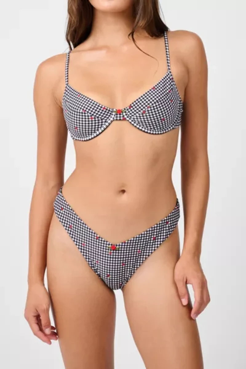 WeWoreWhat Underwire Bikini Top
