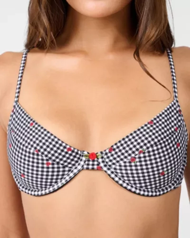 WeWoreWhat Underwire Bikini Top