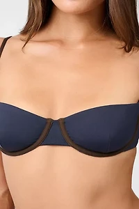 WeWoreWhat Balconette Bikini Top