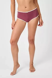 WeWoreWhat Boy Short Bikini Bottom