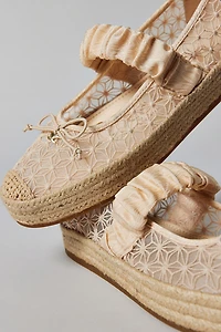 Circus NY By Sam Edelman Lillie Mesh Mary Jane Espadrille