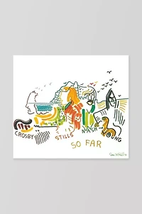 Crosby Stills Nash & Young - So Far  LP