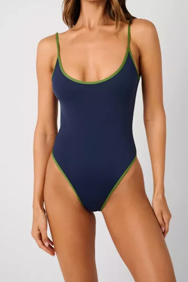 WeWoreWhat Scoop Cami One Piece Swimsuit