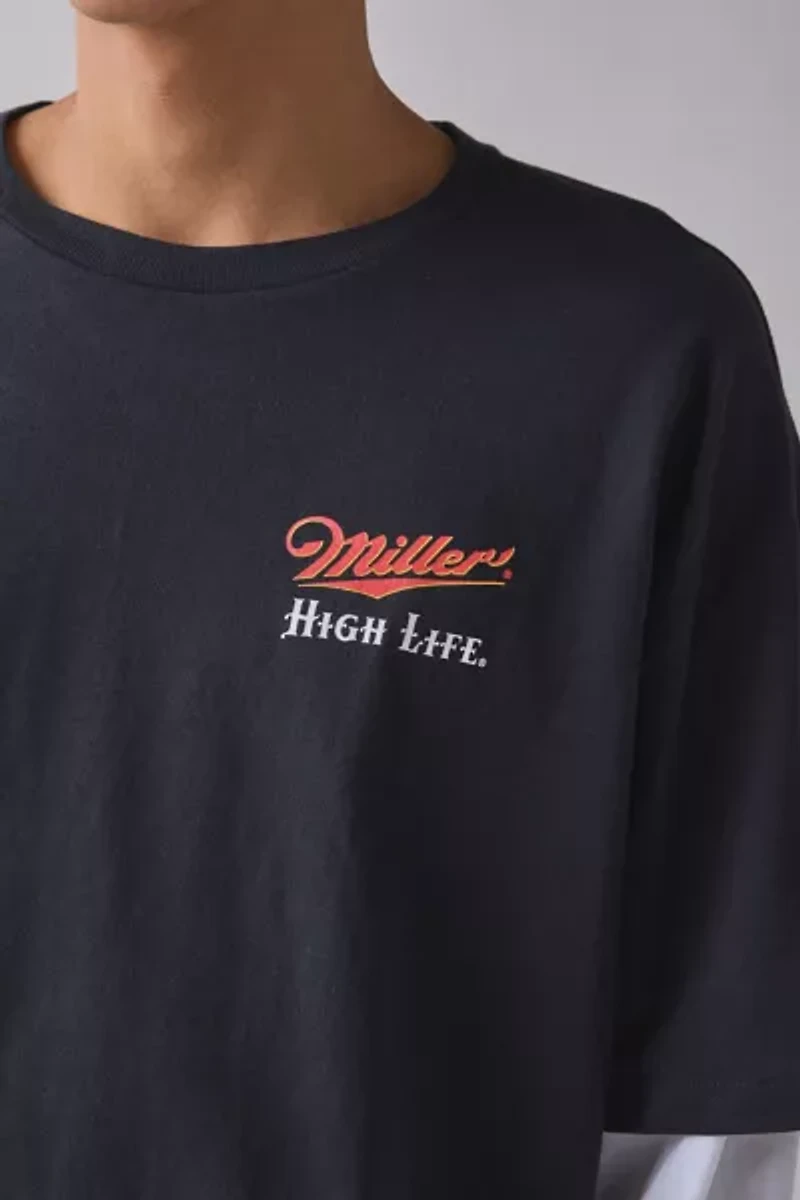 Miller High Life Double Graphic Tee