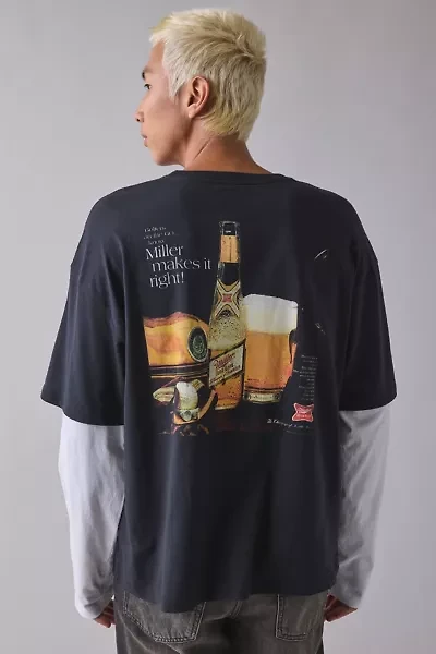 Miller High Life Double Graphic Tee