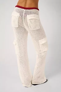 WeWoreWhat Crochet Cargo Pants