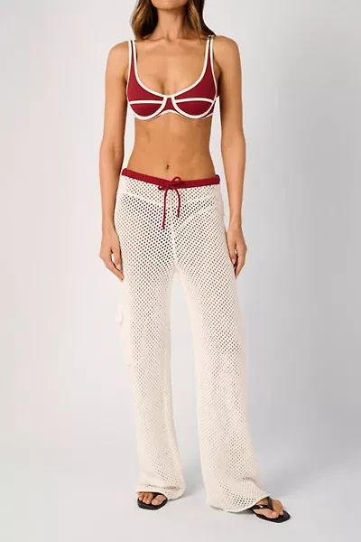 WeWoreWhat Crochet Cargo Pants