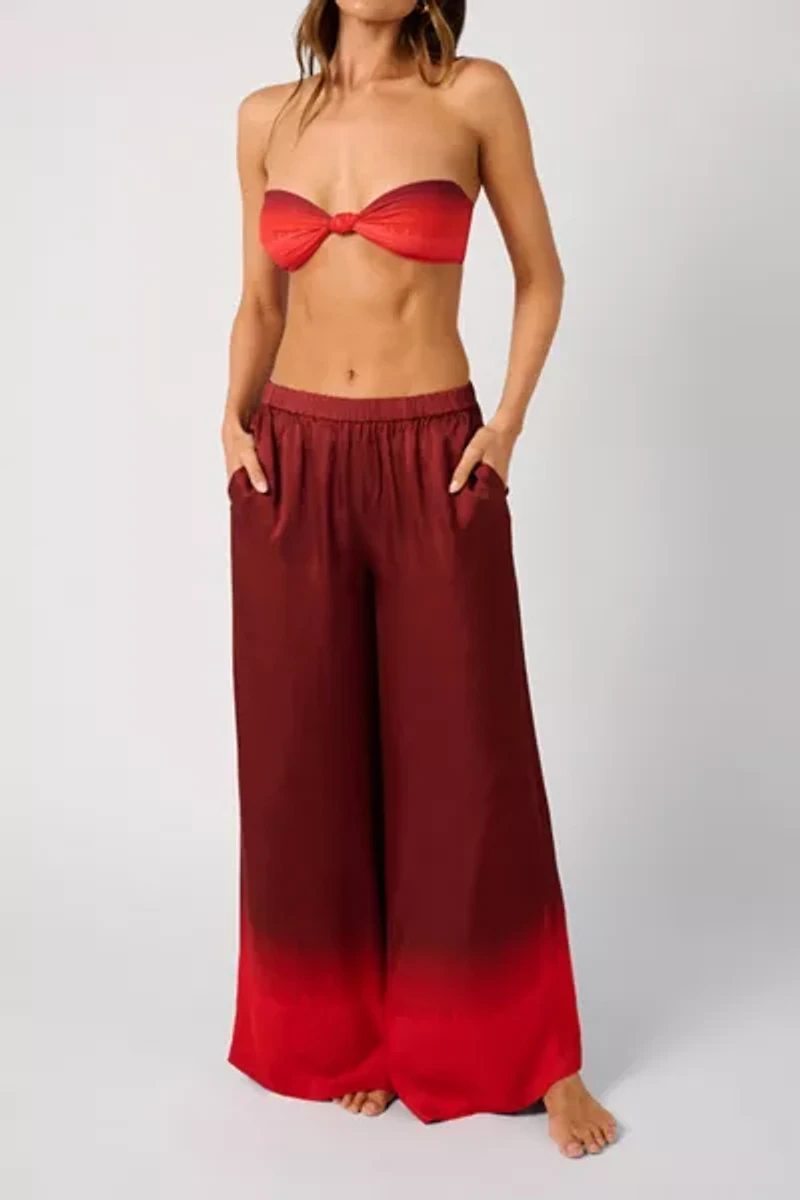 WeWoreWhat Satin Beach Pant