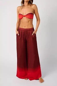 WeWoreWhat Satin Beach Pant
