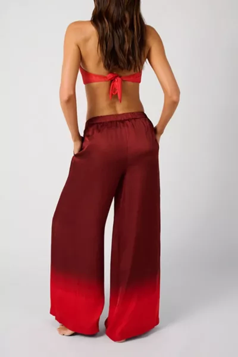 WeWoreWhat Satin Beach Pant