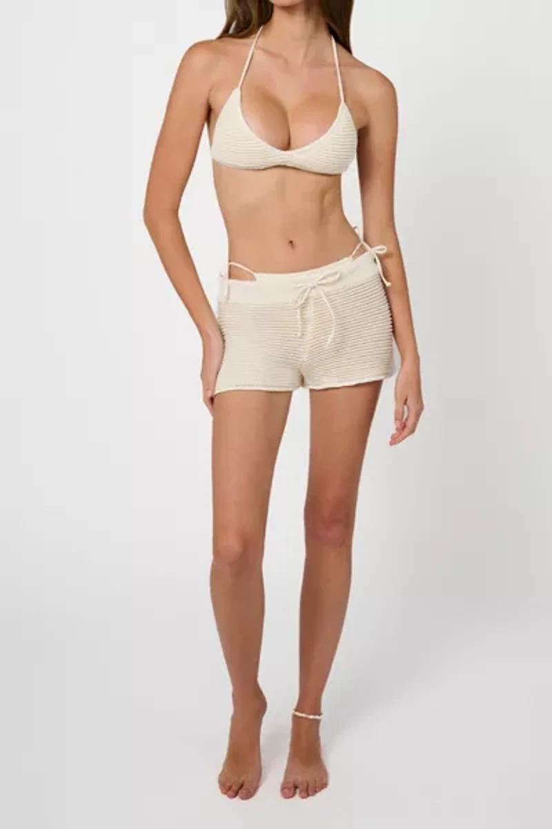 WeWoreWhat Crochet Micro Short