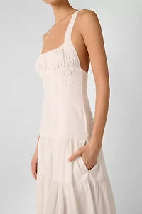 WeWoreWhat Eyelet Midi Dress
