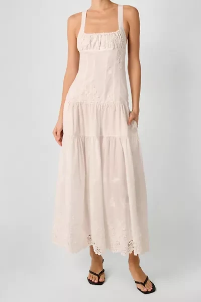 WeWoreWhat Eyelet Midi Dress