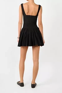 WeWoreWhat Corset Drop Waist Mini Dress